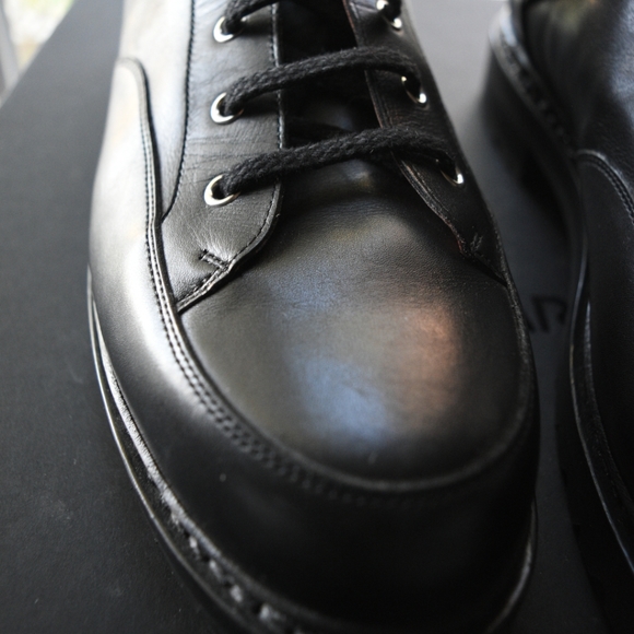 Hermés Leather Combat Boots - Picture 5 of 5